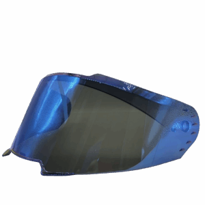 Repuesto de visor azul para casco | SETGO - Cascos con Certificación DOT