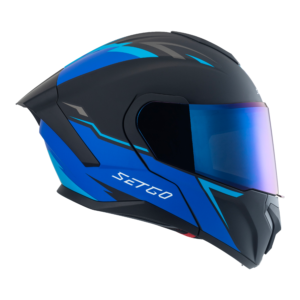 Casco de Moto STG 210 MIAMI-AZUL