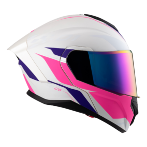 Casco de Moto STG 210 RACER-BLANCO